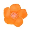 Haarclip bloem oranje