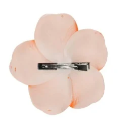 Haarclip bloem oranje