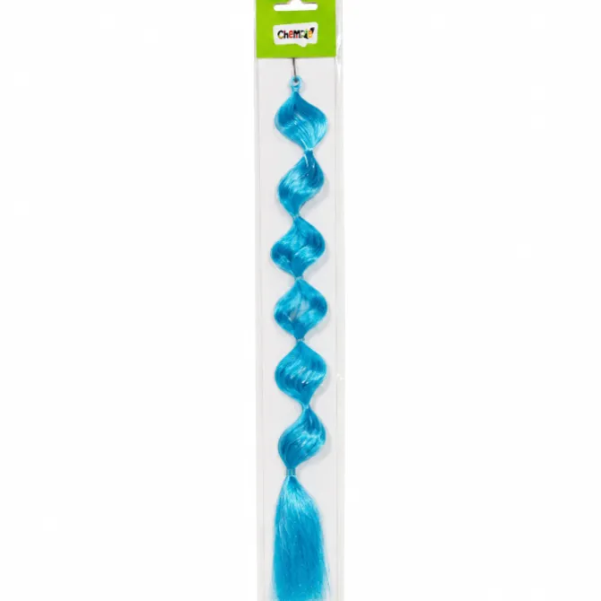 Haarextension gourd shape blauw