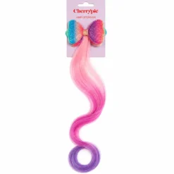 Haarextension met strikje gradient