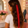 Haarextension rood