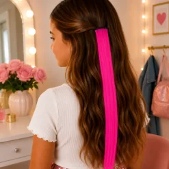 Haarextension roze