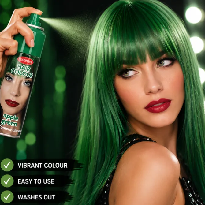 Haarspray groen 125ml