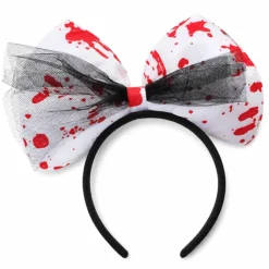 Halloween diadeem strik bloed