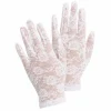 Handschoenen wit kant one size