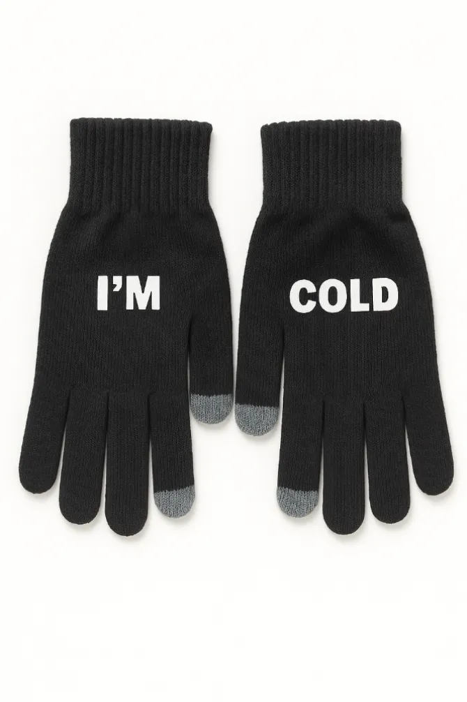 Handschoen Touchscreen S/M Enkele laag I'm Cold