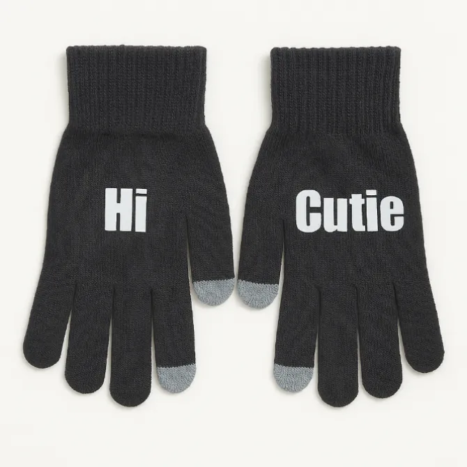 Handschoen Touchscreen S/M Enkele laag Hi Cutie