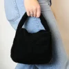 Handtas Teddy Blokken Zwart