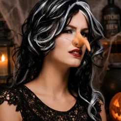 Heksenneus Halloween beige