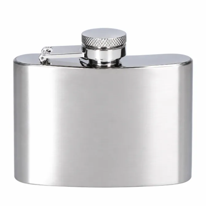 Heupfles classic zilver 90ml