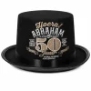 Hoge hoed Abraham 50 jaar
