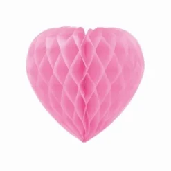 Honeycomb - papier - roze - 20cm