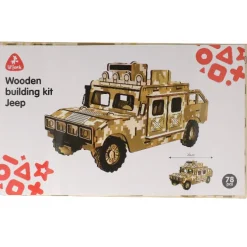 Houten Puzzel Kit Jeep