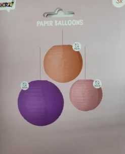 Japanse ballonnen Pink Party