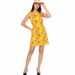 Jurk hippie mt L/XL