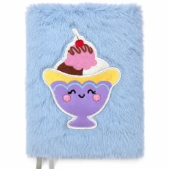 Kawaii Pluizig Notitieboek A5 Sundae