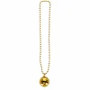 Ketting discobal goud