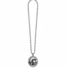 Ketting discobal zilver