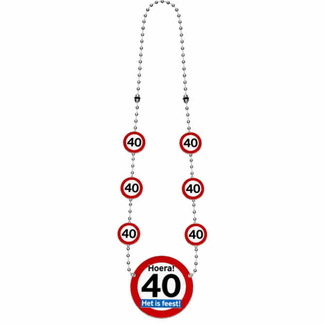 Ketting Hoera 40