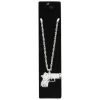 Ketting pistool zilver