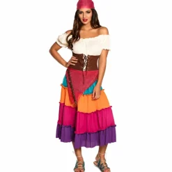 Kostuum Elite Gypsy Nadya meerkleurig dames maat 36/38