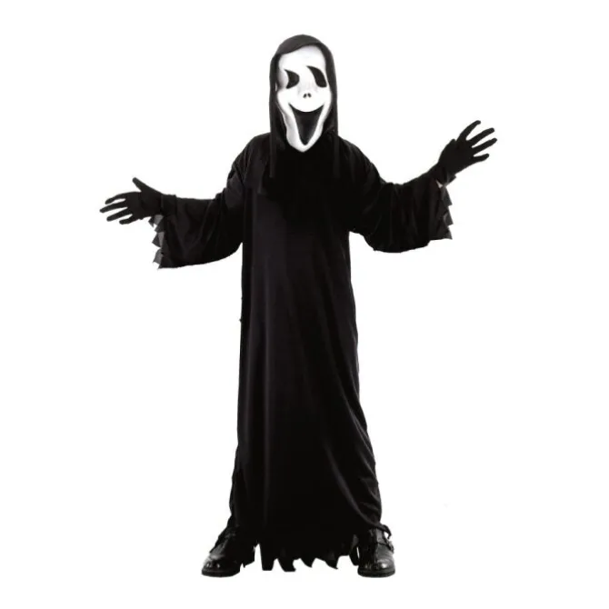Kostuum Halloween reaper kind maat L