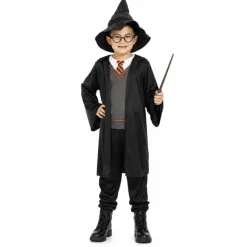Kostuum Halloween tovenaar jongen maat M