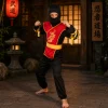 Kostuum Ninja master meerkleurig jongen 4-6 jaar