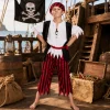 Kostuum piraat Jack meerkleurig jongen 4-6 jaar