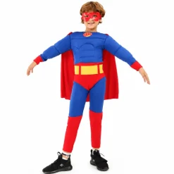 Kostuum superheld 8 - 10 jaar
