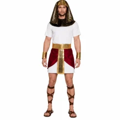 Kostuum Tutankhamun meerkleurig heren maat M/L