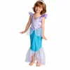Kostuum zeemeermin blauw/lila meisje 3-4 jaar