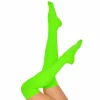 Kousen neon groen one size