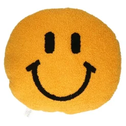 Kussen smiley teddy geel 33cm