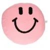 Kussen smiley teddy roze 33cm