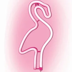 Lamp flamingo neon roze