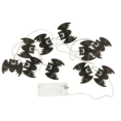 LED-licht slinger Halloween vleermuis 150cm