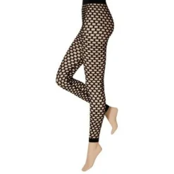 Legging net zwart - S/M