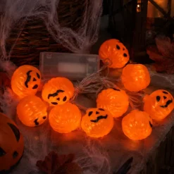 Lichtslinger Halloween pompoenen LED 1,2m