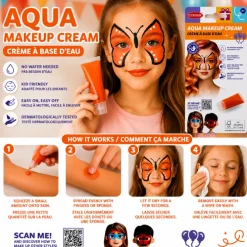 Make-up oranje waterbasis 20ML