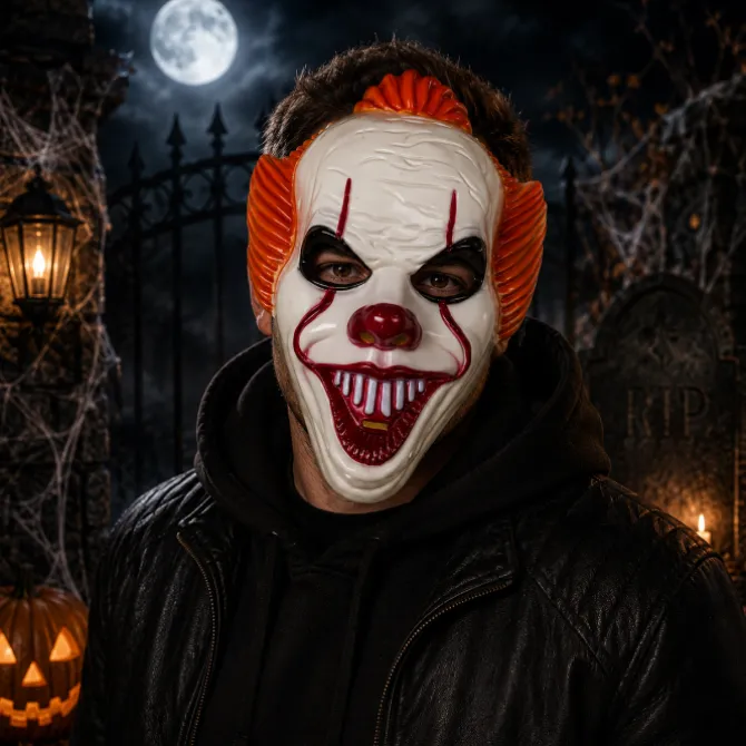 Masker Clown creepy