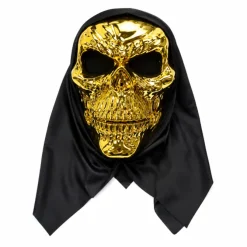 Masker goud met kap