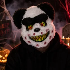Masker killer panda meerkleurig