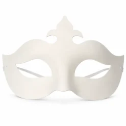 Masker lelie wit half gelaat