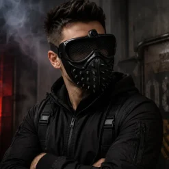 Masker met spikes