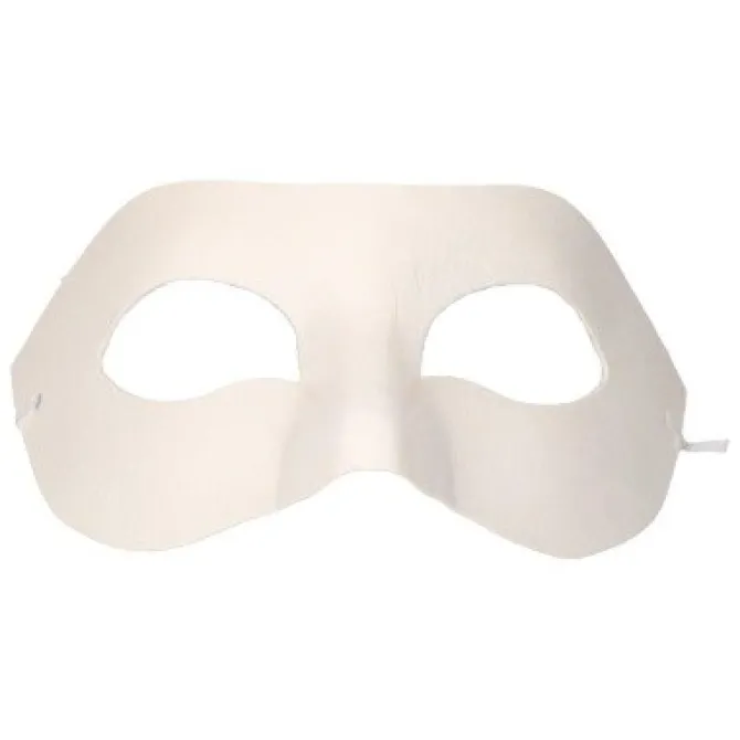 Masker wit half gelaat