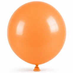 Mega Ballon Pastel - Oranje - 60cm - 1 stuk