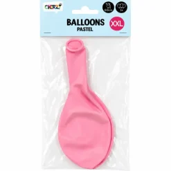 Mega Ballon Pastel - Roze - 60cm - 1 stuk