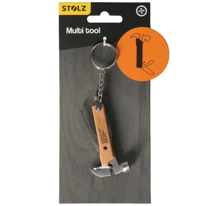 Mini houten hamer multitool