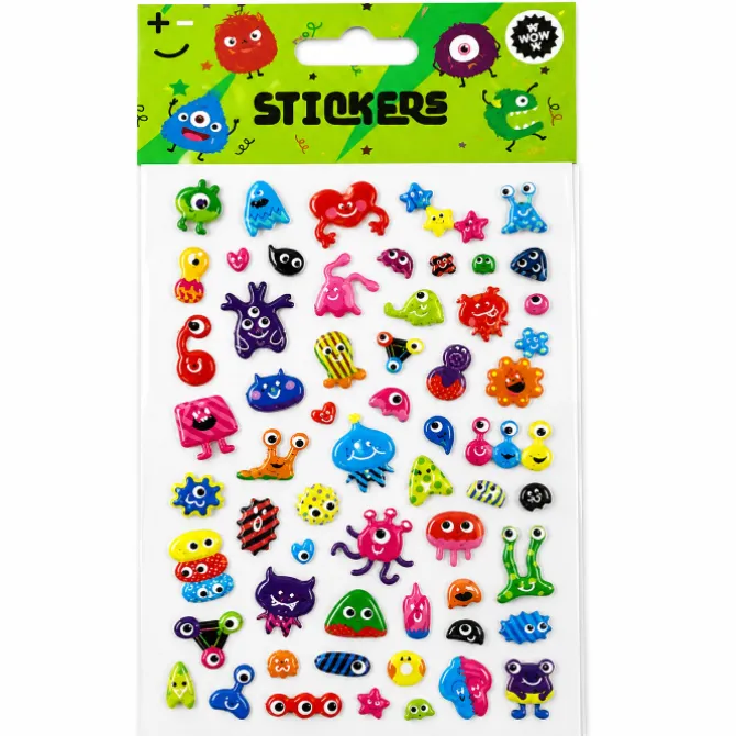 Monster Puffy Sticker - klein